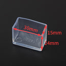 Nagelneue Stuhlbeinkappen aus Gummi, rutschfest, quadratisch, Tischfuß, Staubschutz, Socken, Bodenschutzpolster, Rohrstopfen, Möbelfüße