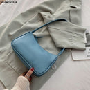 PUIMENTIUA, bolsos de mensajero Retro con patrón de cocodrilo para Mujer, bolsos de hombro informales con cremallera sólida para calle de cuero PU, Bolsa para Mujer