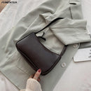 PUIMENTIUA, bolsos de mensajero Retro con patrón de cocodrilo para Mujer, bolsos de hombro informales con cremallera sólida para calle de cuero PU, Bolsa para Mujer