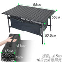 Outdoor Klapptisch Aluminiumlegierung Camping Reise Wandertisch BBQ Picknick Party Schreibtisch Garten Klapptische Schreibtisch