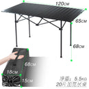 Outdoor Klapptisch Aluminiumlegierung Camping Reise Wandertisch BBQ Picknick Party Schreibtisch Garten Klapptische Schreibtisch