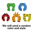 5 teile/los Schutz Baby Sicherheit Niedlichen Tier Sicherheit Türstopper Baby Karte Schloss Neugeborenen Pflege Kind Fingerschutz