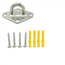 Base de montaje de hamaca de acero inoxidable ganchos de techo de suspensión trapecio columpio perchas de gimnasio para hamaca Yoga silla colgante de alta resistencia