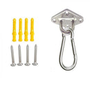 Base de montaje de hamaca de acero inoxidable ganchos de techo de suspensión trapecio columpio perchas de gimnasio para hamaca Yoga silla colgante de alta resistencia