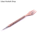 Keule/Retro/Twist Form Aluminium Raucher Set Shisha Sheesha Gabel Chicha Narguile Cachimba Nargile Zubehör Drop Shipping