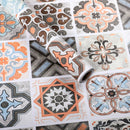 Selbstklebende Bodentapete Badezimmer wasserdichte Aufkleber 3D-Tapete Bodenfliesen Schlafzimmer Küchenboden rutschfeste Wandaufkleber