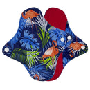 wiederverwendbare Stoffbinden für die Periode, rote Microfleece-Innenbinde mit Flügeln, Damenbinden für Tag und Nacht in 4 Größen