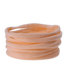 10pcs/lot Nylonstirnband für Haar-Zusatz-elastisches Hauptband des Baby-DIY Kind-Kind-Art und Weise Headwear Babyturban