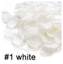 100 pieces /bag Artificial Silk Rose Petals Satin Petals Silk For Weddings Silk Handmade Soft Satin Rose Petals