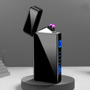 Dual ARC Elektrofeuerzeug USB wiederaufladbares Plasma-Zigarettenanzünder zum Rauchen winddichtes flammenloses Feuerzeug