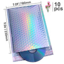 10 Uds 15x20 + 4cm sobre de burbujas de oro rosa/sobre de burbujas de papel de aluminio de oro rosa para embalaje de regalo y bolsa de recuerdo de boda y sobres de correo