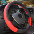 9-Farben-Sport-Auto-Lenkradabdeckungen Anti-Rutsch-Leder-Auto-Lenkradabdeckung Car-Styling Anti-Catch-Halter Protor