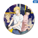 Neue Manga Anime BANANA FISH Okumura Eiji Cosplay Abzeichen Brosche Pins Cartoon Sammlung Abzeichen für Rucksäcke