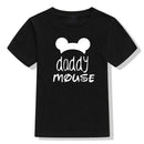 Family Look Shirt Mama und ich Kleidung Baumwolle T-Shirt Papa Baby Mädchen Tops Vater Mutter Tochter Sohn passender Familienoutfits Look