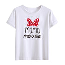 Family Look Shirt Mama und ich Kleidung Baumwolle T-Shirt Papa Baby Mädchen Tops Vater Mutter Tochter Sohn passender Familienoutfits Look