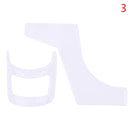 2/3/4Pcs Herren Bartkämme Haarschneider Kunststoff Männer Bart Shaping Styling Kamm Schönheitswerkzeug für Haare Bart Trim Vorlagen Lineal