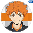 Anime Haikyu!! Brosche Metall Volleyball Junge Abzeichen Cosplay Rucksack Kleidung Zubehör