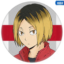 Anime Haikyu!! Brosche Metall Volleyball Junge Abzeichen Cosplay Rucksack Kleidung Zubehör