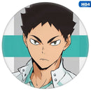 Anime Haikyu!! Brosche Metall Volleyball Junge Abzeichen Cosplay Rucksack Kleidung Zubehör