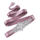 TOPQUEEN S01 Luxury Silver Rhinestone Wedding Belts Girdles for Dress Female Accessories Bridesmaid Women Dress Sequin Belt