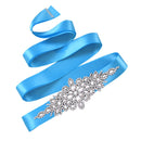 TOPQUEEN S01 Luxury Silver Rhinestone Wedding Belts Girdles for Dress Female Accessories Bridesmaid Women Dress Sequin Belt