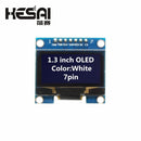 Módulo OLED de 1,3 pulgadas Color blanco 128X64 OLED LCD Módulo de pantalla LED 1,3 IIC I2C SPI Comunicación para arduino Diy Kit