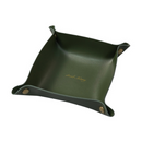 Desktop Ablage Leder Schlüsselplatte Heimtextilien Würfelablage Schlüssel Brieftasche Münzen PU-Leder faltbare Aufbewahrungsbox Großhandel