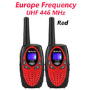RETEVIS RT628 Mini Walkie Talkie niños 2 uds 0,5 W radio portátil para niños para Camping senderismo Festival regalo de cumpleaños