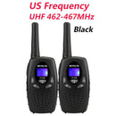RETEVIS RT628 Mini Walkie Talkie niños 2 uds 0,5 W radio portátil para niños para Camping senderismo Festival regalo de cumpleaños