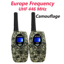 RETEVIS RT628 Mini Walkie Talkie niños 2 uds 0,5 W radio portátil para niños para Camping senderismo Festival regalo de cumpleaños