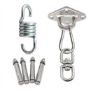 Base de montaje de hamaca de acero inoxidable ganchos de techo de suspensión trapecio columpio perchas de gimnasio para hamaca Yoga silla colgante de alta resistencia