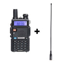 2021 Baofeng UV-5R III Tri-Band Doppelantenne Walkie Talkie VHF 136-174 MHz/220-260 MHz &amp; UHF 400-520 MHz Amateurfunk-Scanner UV5R UV 5R