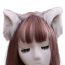 Schöne pelzige Tier Tier Ohren Haarspange Anime Lolita Wolf Katze Cosplay Haarnadeln X7YA
