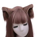 Schöne pelzige Tier Tier Ohren Haarspange Anime Lolita Wolf Katze Cosplay Haarnadeln X7YA