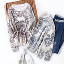 Neue majestätische Malerei Tinte Tierkorn weiche wachsartige Kaschmirwolle warme bequeme Freizeitstrickwolle