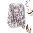 Neue majestätische Malerei Tinte Tierkorn weiche wachsartige Kaschmirwolle warme bequeme Freizeitstrickwolle