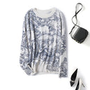 Neue majestätische Malerei Tinte Tierkorn weiche wachsartige Kaschmirwolle warme bequeme Freizeitstrickwolle