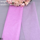 5/10 m Tüll-Hochzeits-Organza-Rolle, transparenter Kristall-Organza-Stoff für Hochzeitsdekoration, Mariage-Garn, Geburtstag, Event, Partyzubehör