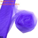 5/10 m Tüll-Hochzeits-Organza-Rolle, transparenter Kristall-Organza-Stoff für Hochzeitsdekoration, Mariage-Garn, Geburtstag, Event, Partyzubehör