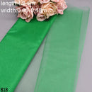 5/10 m Tüll-Hochzeits-Organza-Rolle, transparenter Kristall-Organza-Stoff für Hochzeitsdekoration, Mariage-Garn, Geburtstag, Event, Partyzubehör