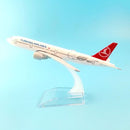 JASON TUTU modelo Original a380 airbus Boeing 747 avión modelo avión Diecast modelo Metal 1:400 avión juguete colección de regalo