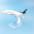 JASON TUTU modelo Original a380 airbus Boeing 747 avión modelo avión Diecast modelo Metal 1:400 avión juguete colección de regalo