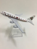 JASON TUTU modelo Original a380 airbus Boeing 747 avión modelo avión Diecast modelo Metal 1:400 avión juguete colección de regalo