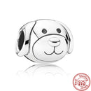 100% 925 Sterling Silber Feder Stammbaum Schneeflocken Junge baumeln Perlen passend für Original Pandora Charms Armbänder DIY Damen Schmuck