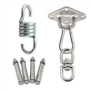 Edelstahl-Aufhängungshalterung Hängemattenhalterung Deckenhaken Anker Aufhänger für Gym Training Aerial Yoga Sex Swing Hanging Kit