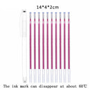 1 Set Stoffmarker Bleistift Fade Out zum Zeichnen von Linien Verschwindende Marker Stifte PP Mehrzweck DIY Craft Nähzubehör
