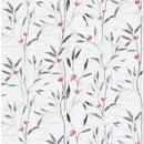 Peel and Stick Floral Leaf Wallpaper Wall Green/Grey Vinyl Self Adhesive Wall Paper Design For Walls Bathroom Bedroom Home Decor