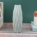 Blumenvase Weiß Imitation Keramik Blumentopf Dekoration Home Plastikvase