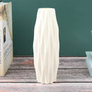 Blumenvase Weiß Imitation Keramik Blumentopf Dekoration Home Plastikvase