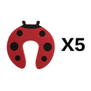 5 teile/los Schutz Baby Sicherheit Niedlichen Tier Sicherheit Türstopper Baby Karte Schloss Neugeborenen Pflege Kind Fingerschutz